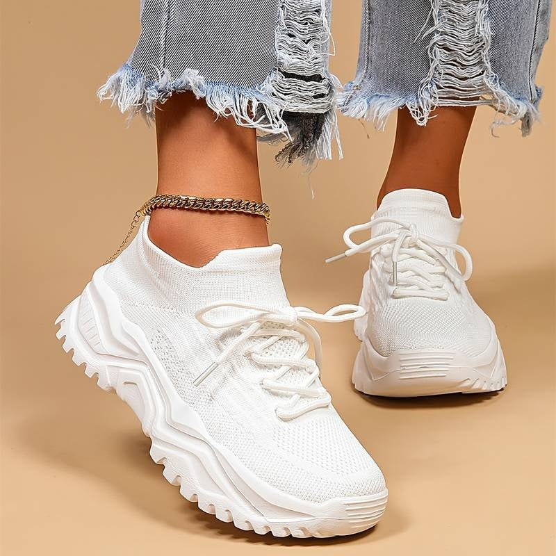 Anouk | Sneakers Dames Chunky Zool Veters