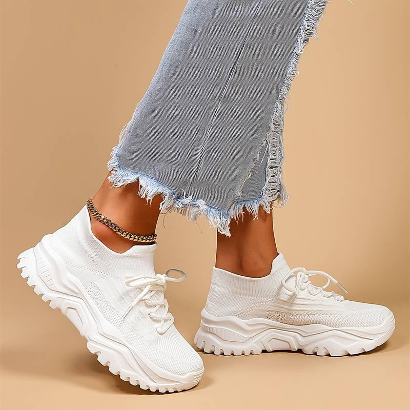 Anouk | Sneakers Dames Chunky Zool Veters