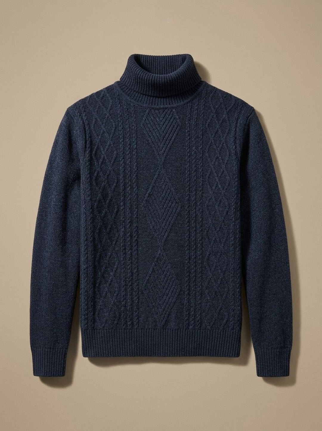 Atticus | Men's Cable Knit Turtleneck Sweater