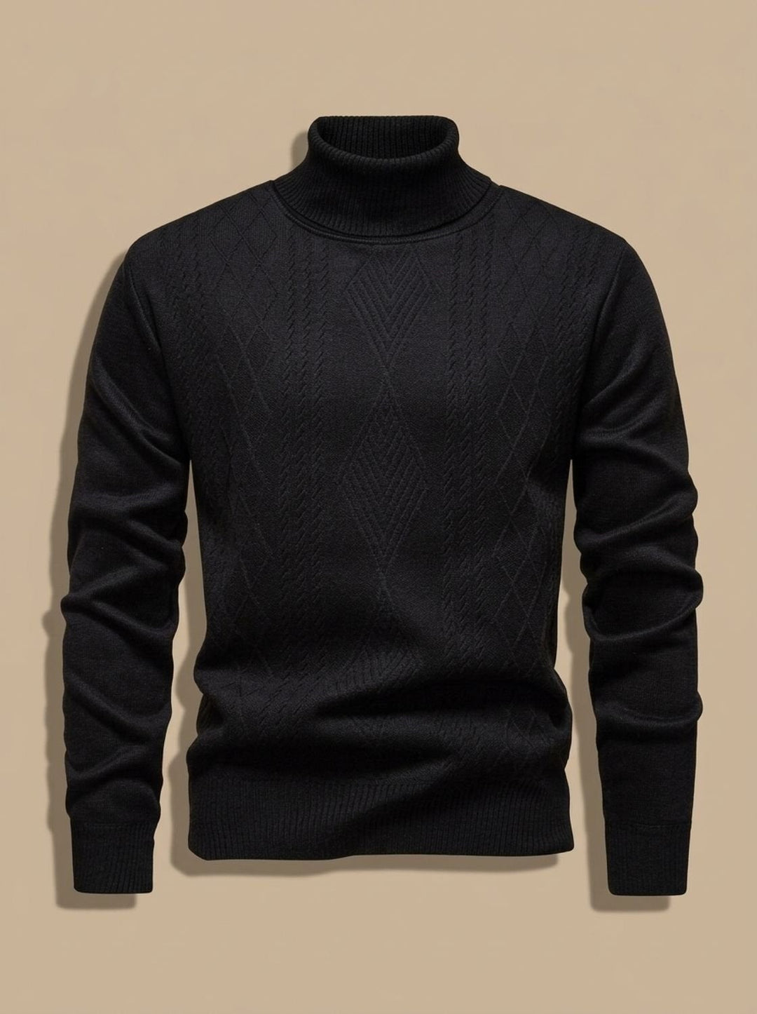 Atticus | Men's Cable Knit Turtleneck Sweater