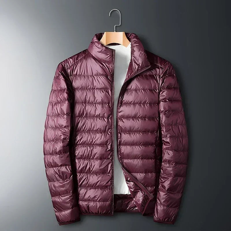 Barnaby | Men's Lightweight Puffer Jacket with Storage Bag