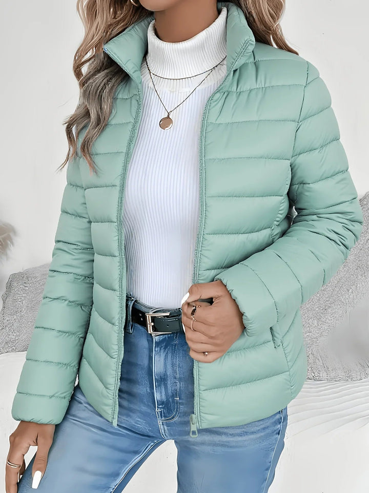 Beatrix | Women's Lightweight Quilted Puffer Jacket with Stand Collar