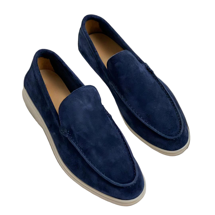 Bram | Penny Loafers Heren Suède Lichtgewicht Zool