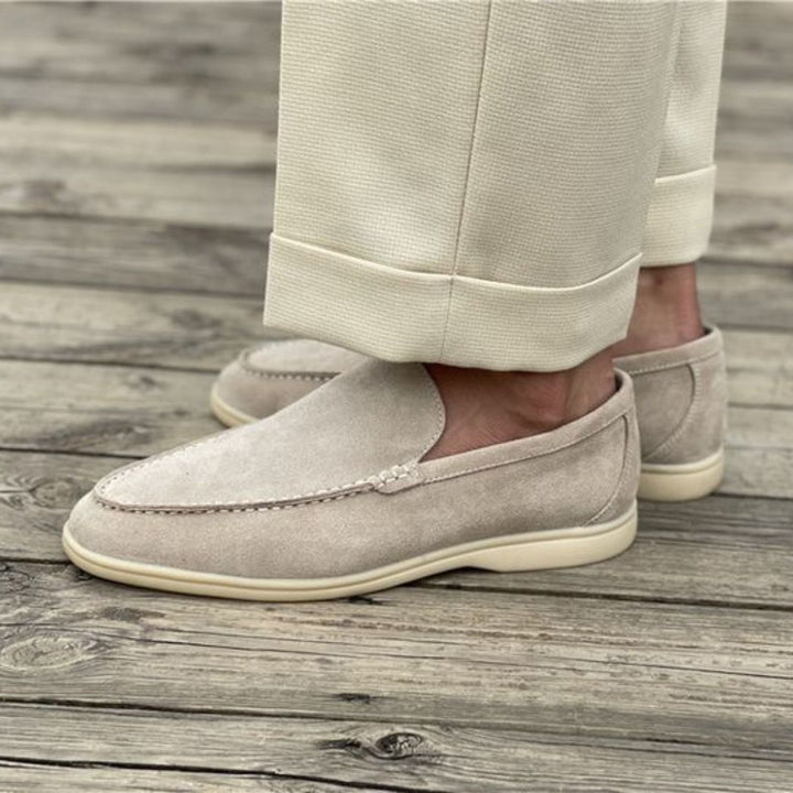 Bram | Penny Loafers Heren Suède Lichtgewicht Zool