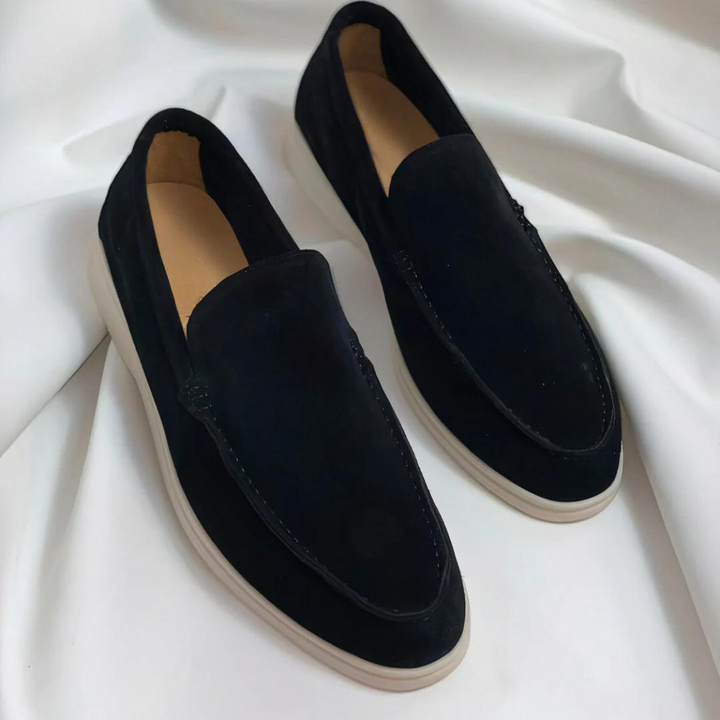 Bram | Penny Loafers Heren Suède Lichtgewicht Zool