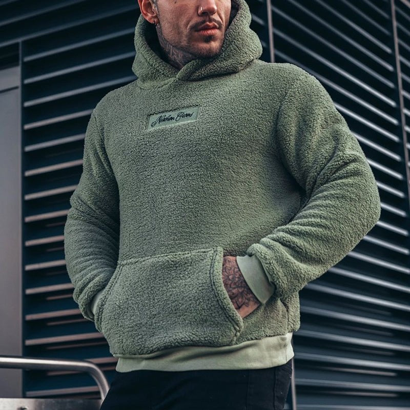 Caspian | Men's Sherpa Fleece Sweater Pullover Hoodie