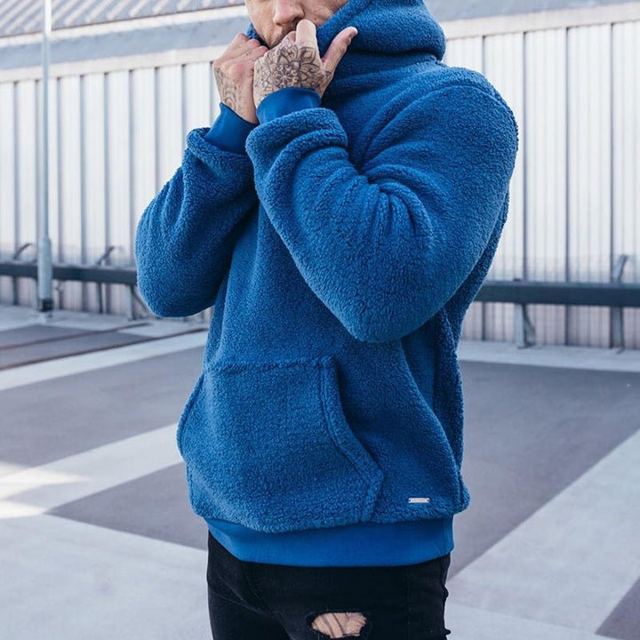 Caspian | Men's Sherpa Fleece Sweater Pullover Hoodie