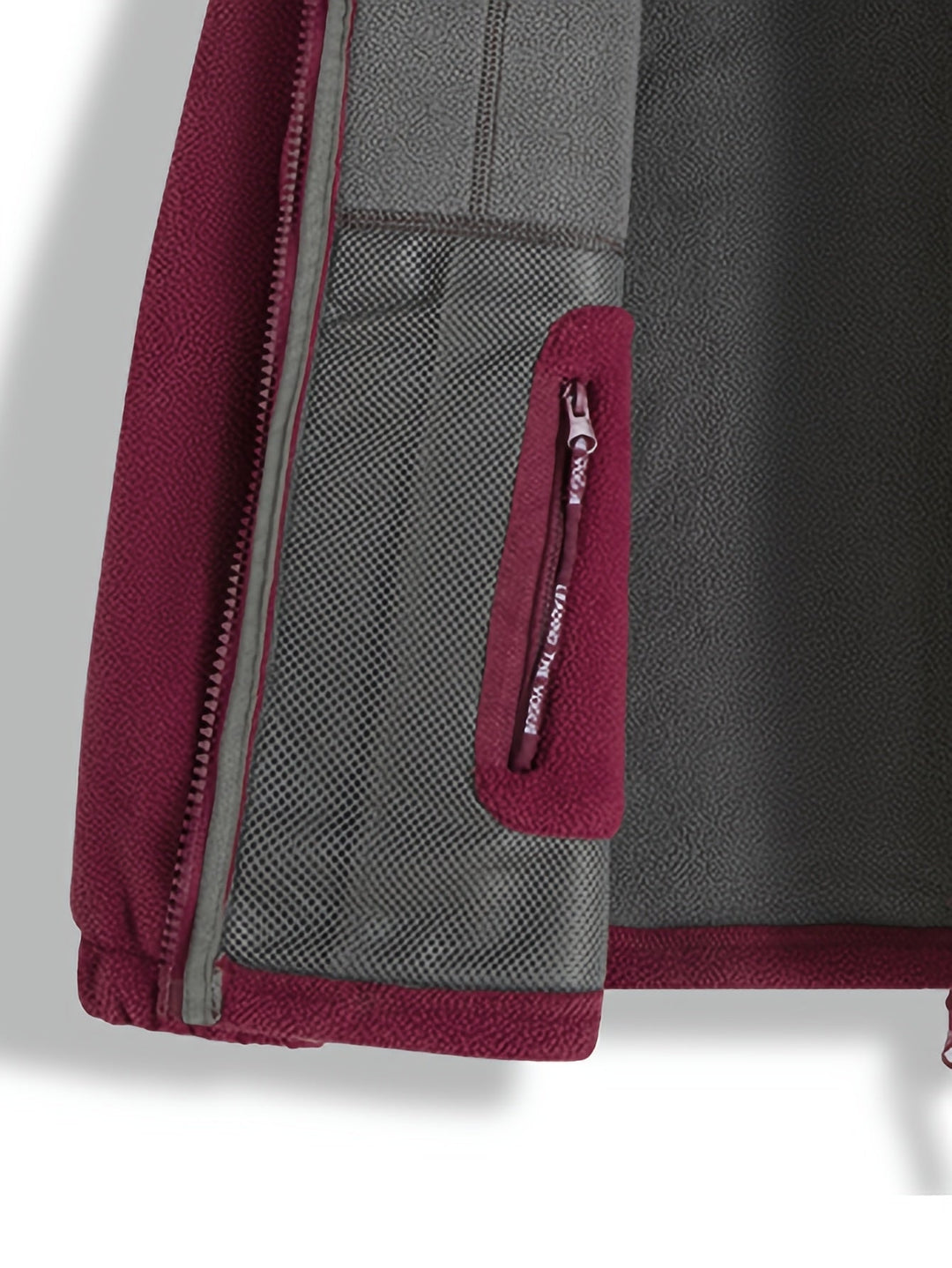 Dennis | Fleece Jas Heren Outdoor Rits Staande Kraag