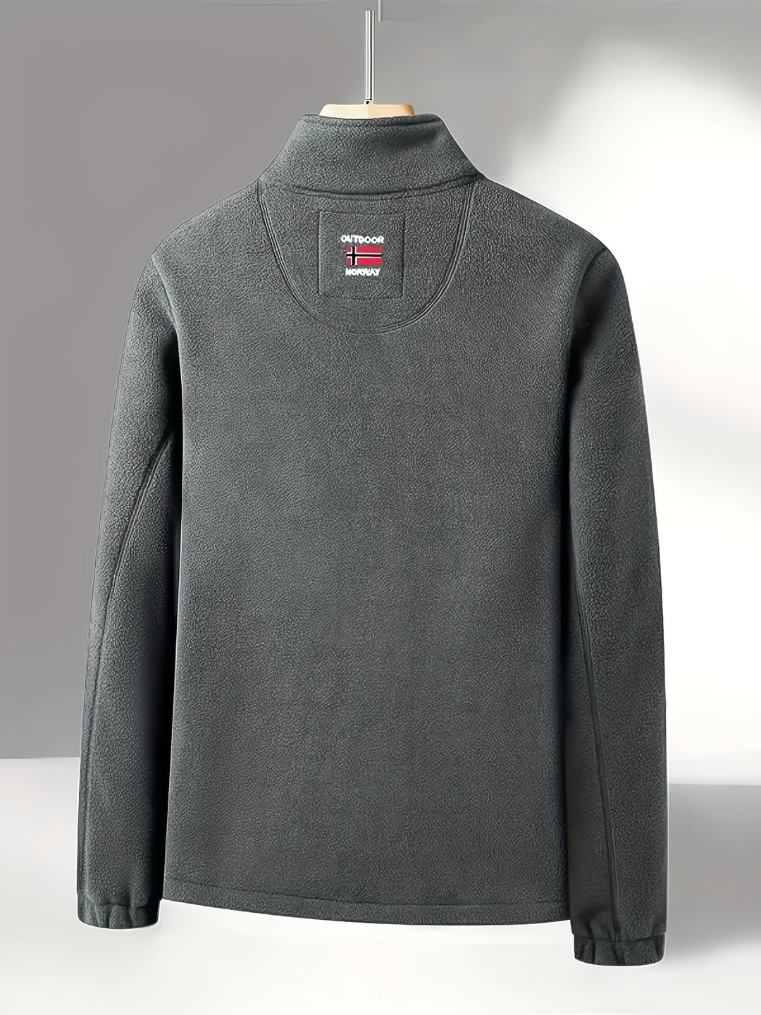 Dennis | Fleece Jas Heren Outdoor Rits Staande Kraag