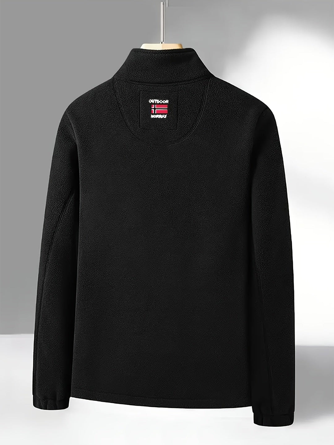 Dennis | Fleece Jas Heren Outdoor Rits Staande Kraag