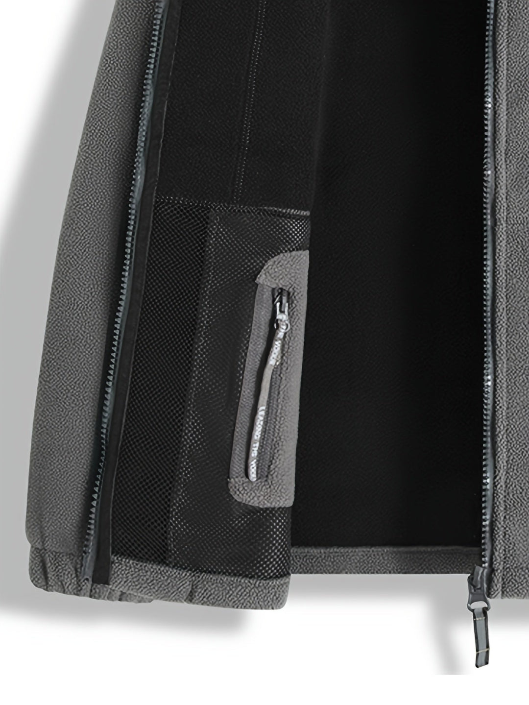 Dennis | Fleece Jas Heren Outdoor Rits Staande Kraag