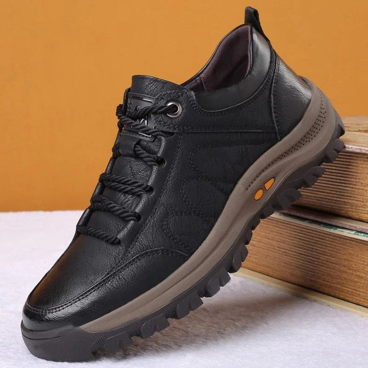 Dennis | Leren Derby Schoenen Heren Veterschoenen Robuuste Zool