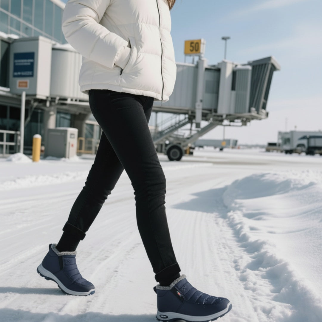 Dennis | Winterse Bootschoenen Heren Gevoerd Antislip