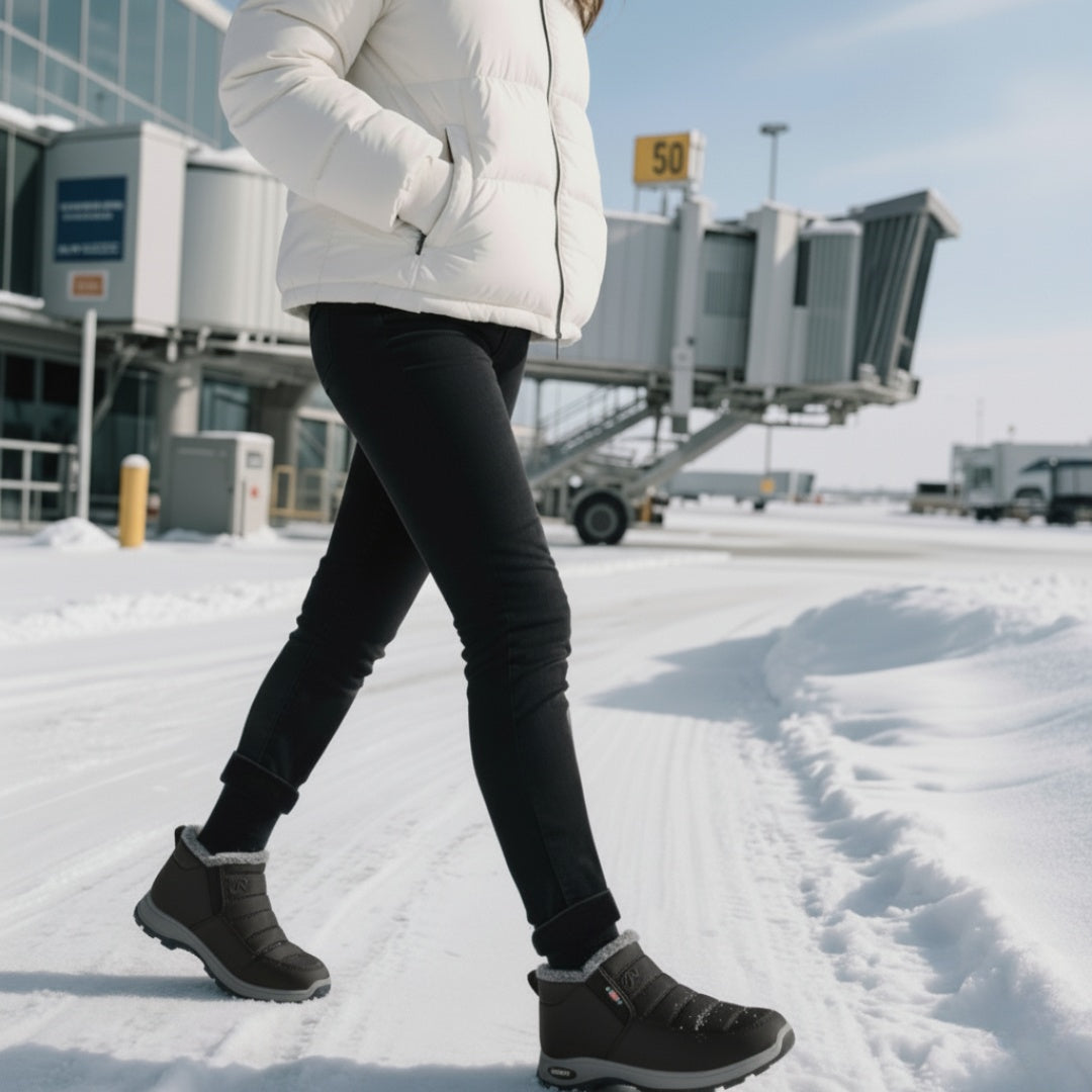 Dennis | Winterse Bootschoenen Heren Gevoerd Antislip