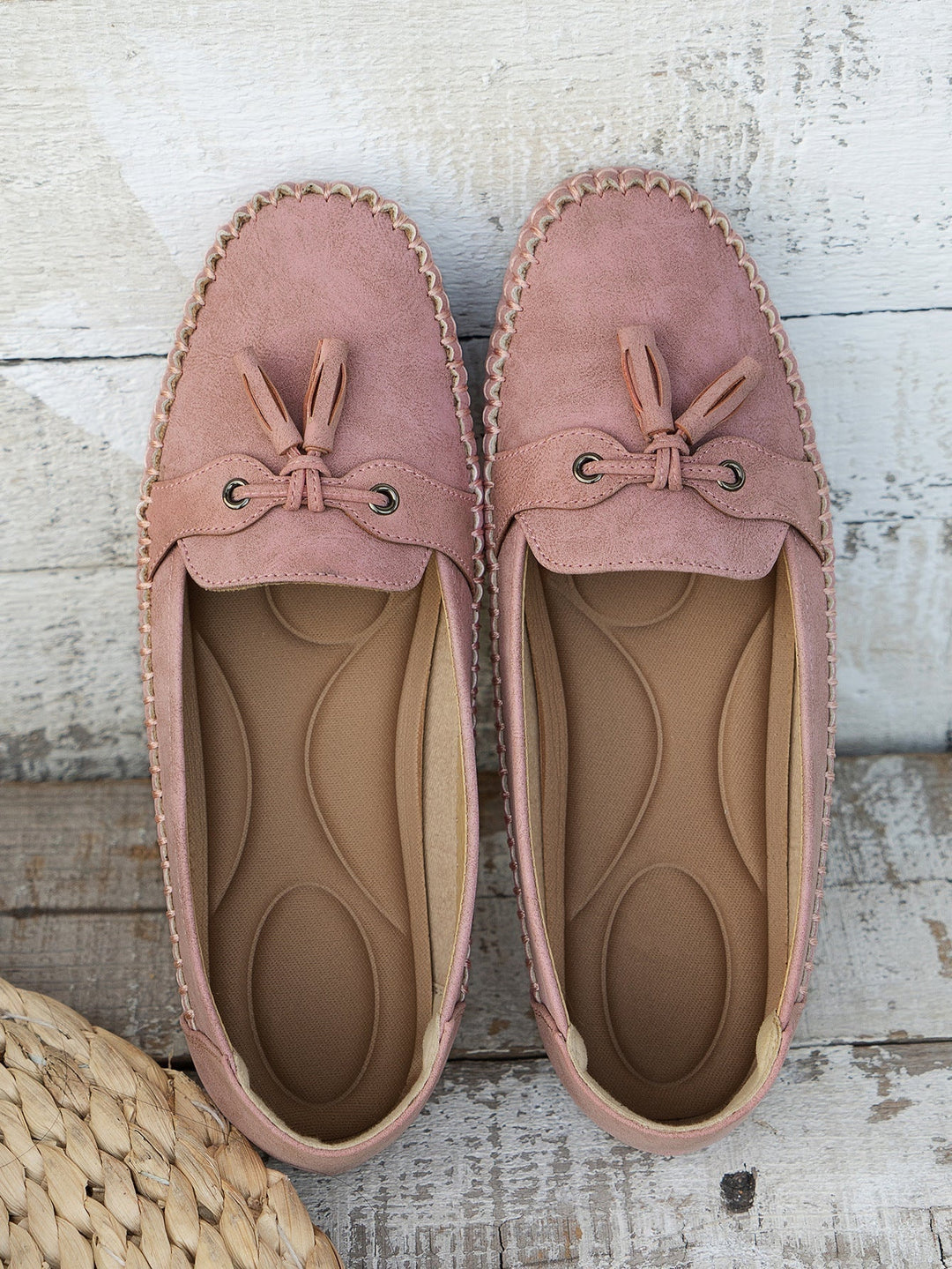 Esmee | Penny Loafers Dames Suède Kwastje Instap
