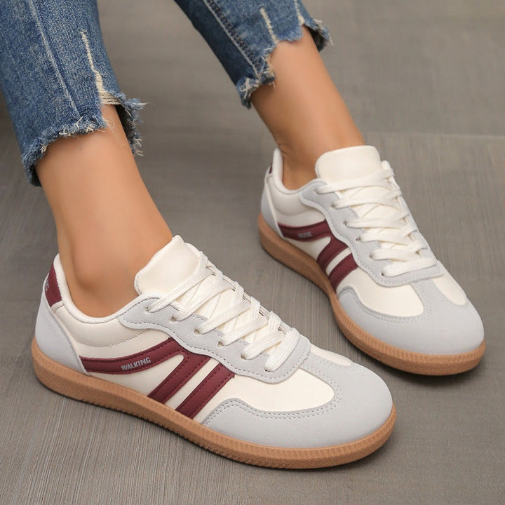Esmee | Sneakers Dames Veters Retro Strepen