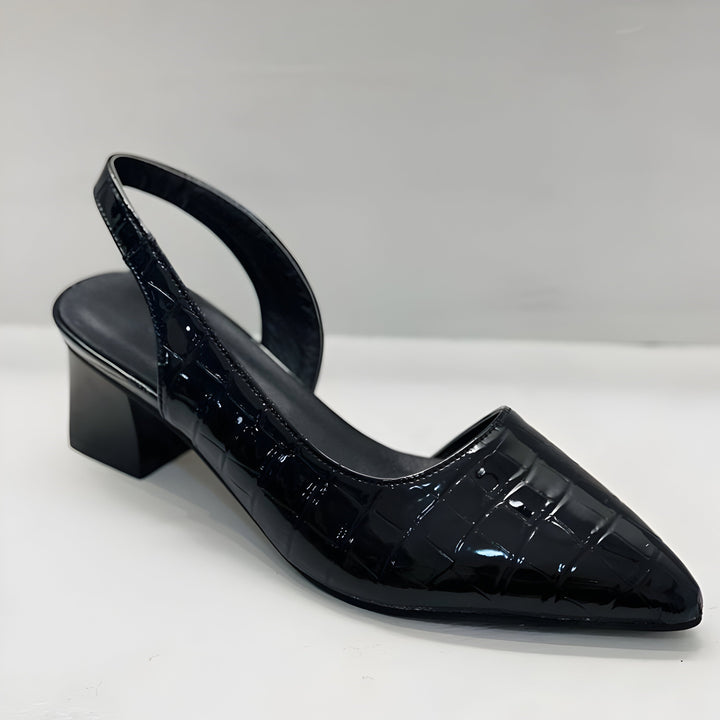 Femke | Pumps Dames Spitse Neus Slingback Lage Hak