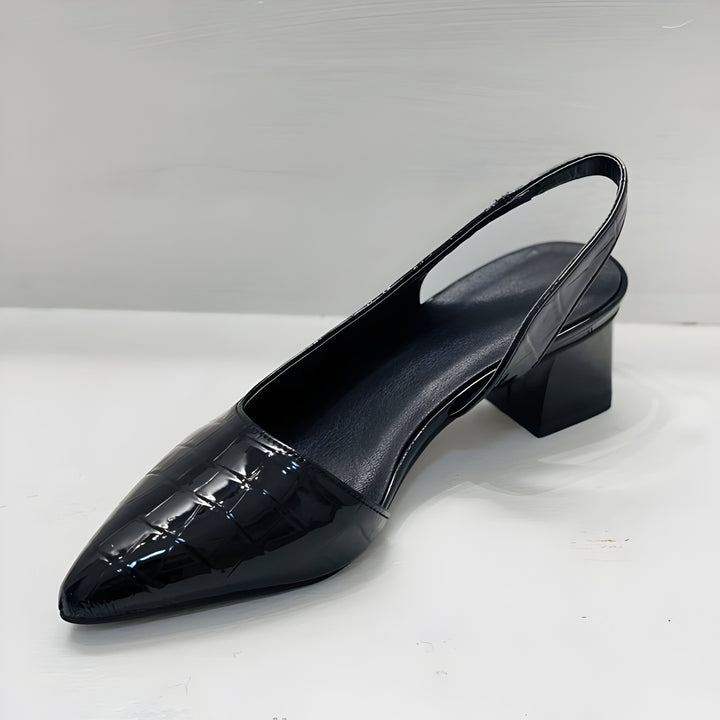 Femke | Pumps Dames Spitse Neus Slingback Lage Hak