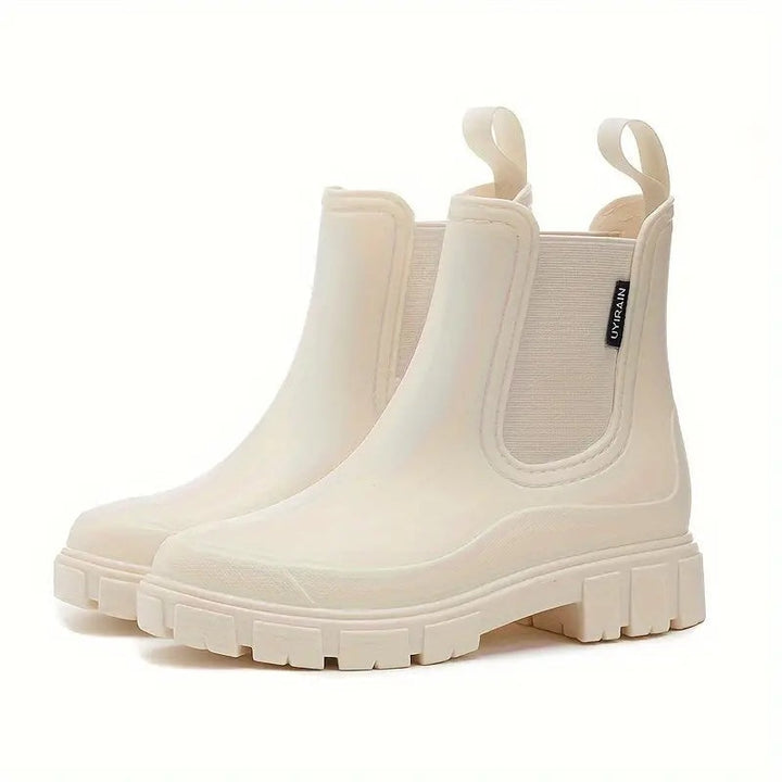 Genevieve | Women's Waterproof Chelsea Ankle Boots Chunky Sole