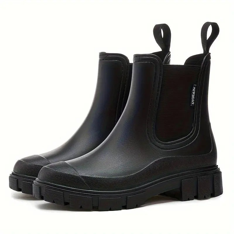 Genevieve | Women's Waterproof Chelsea Ankle Boots Chunky Sole