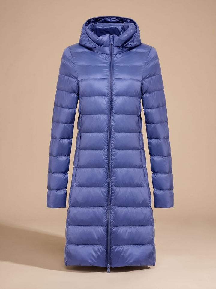 Gwendolyn | Women's Long Puffer Coat Down Jacket with Hood