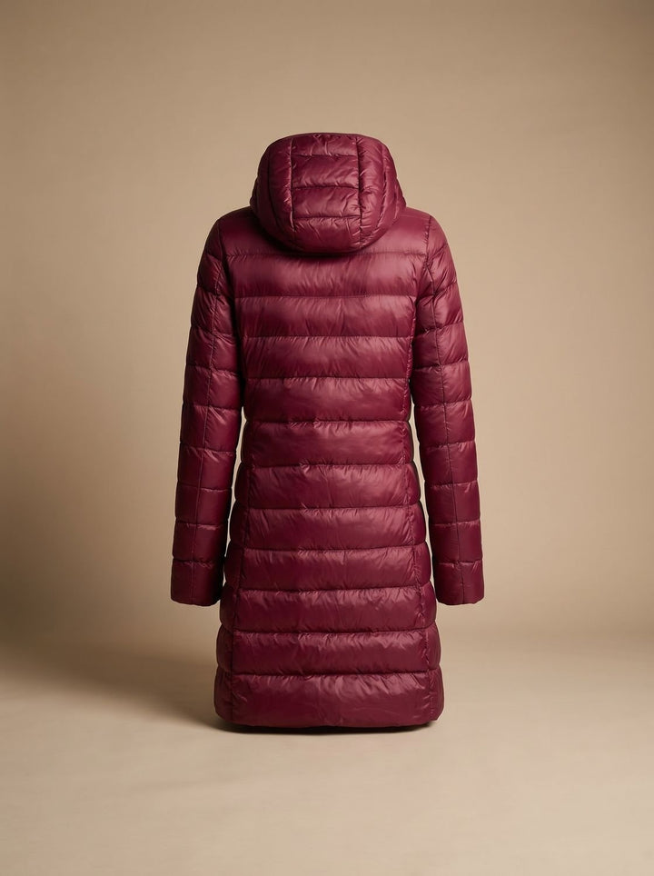 Gwendolyn | Women's Long Puffer Coat Down Jacket with Hood