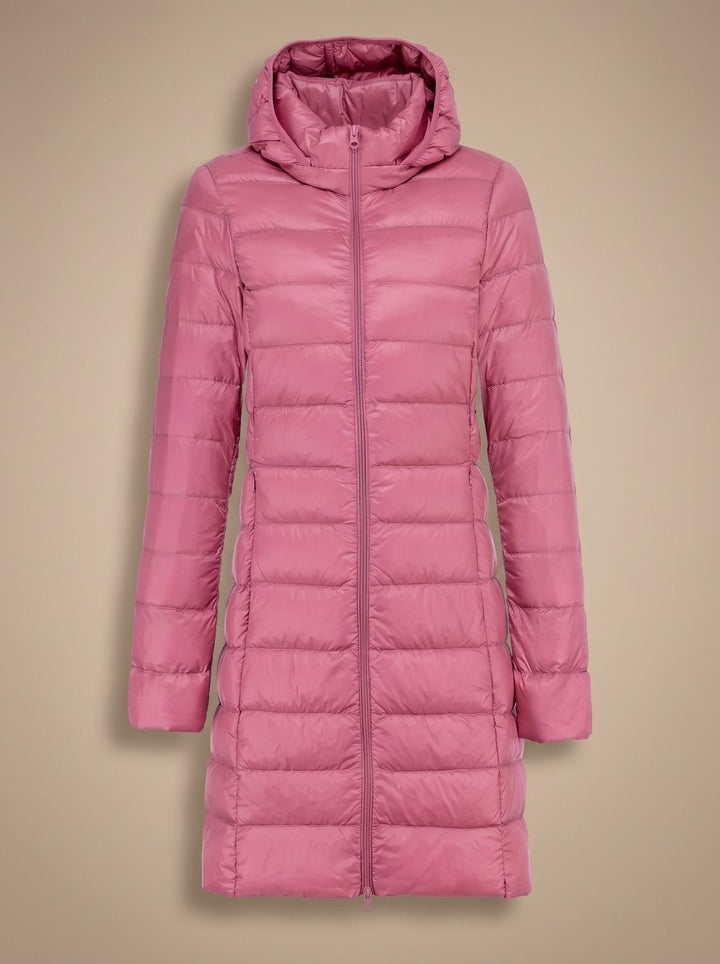 Gwendolyn | Women's Long Puffer Coat Down Jacket with Hood