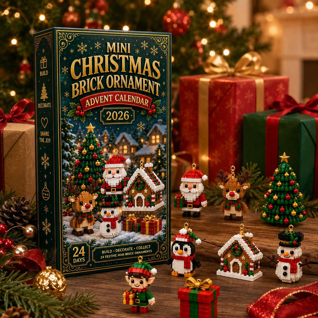 Harriet | Mini Christmas Brick Ornament Advent Calendar 24 Days
