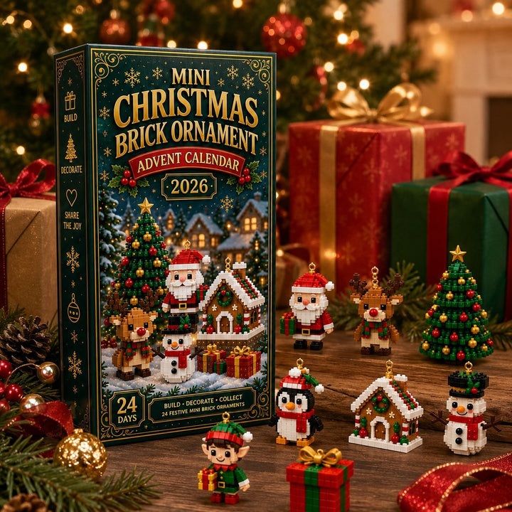 Harriet | Mini Christmas Brick Ornament Advent Calendar 24 Days