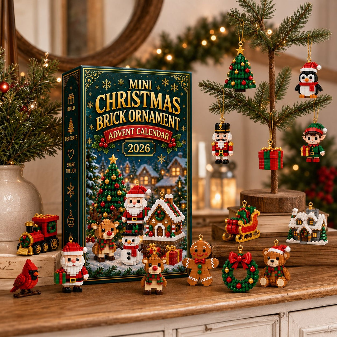 Harriet | Mini Christmas Brick Ornament Advent Calendar 24 Days