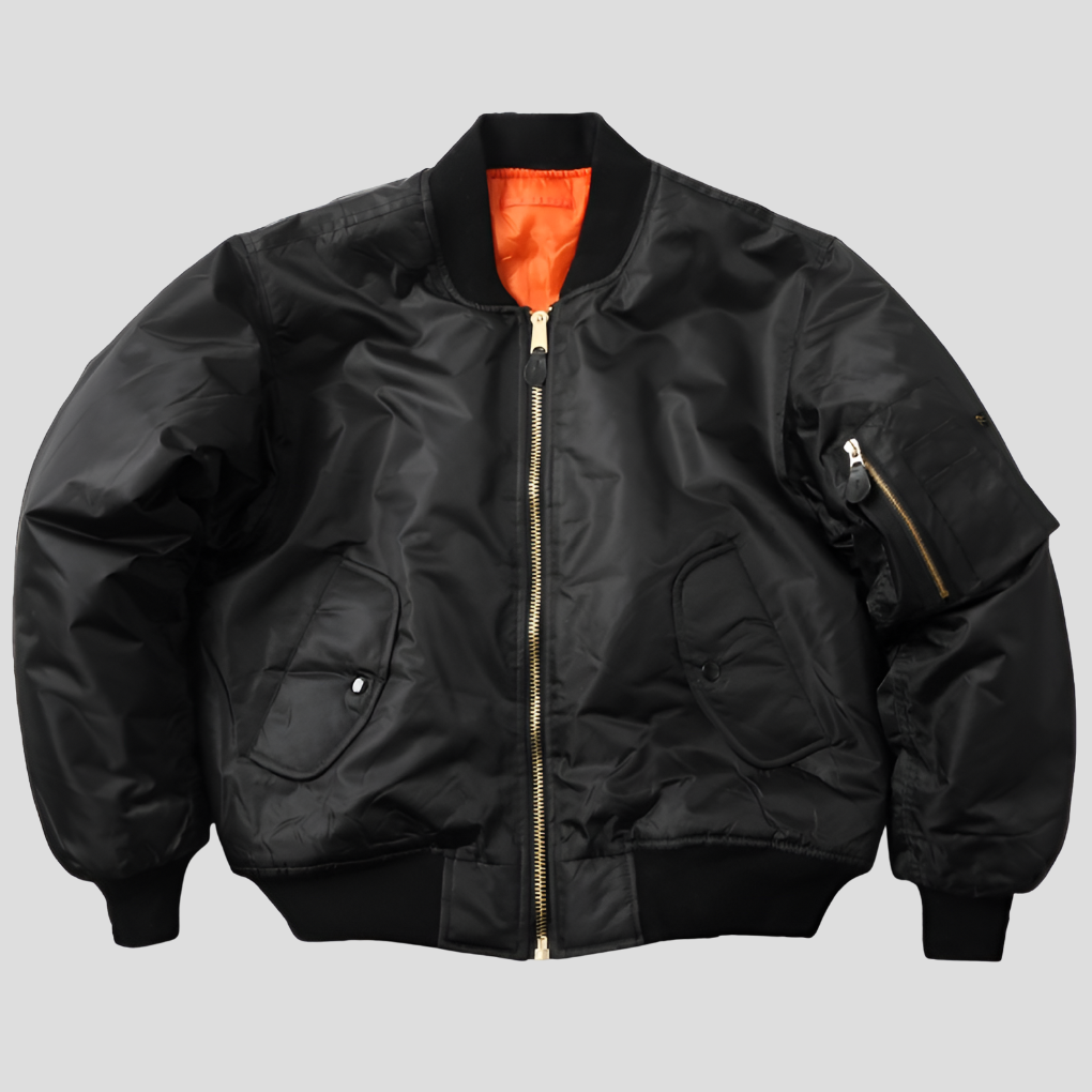 Harriet | Women's Zip Up Bomber Jacket with Sleeve Pocket