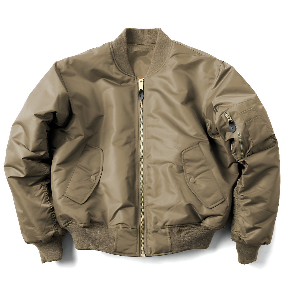 Harriet | Women's Zip Up Bomber Jacket with Sleeve Pocket