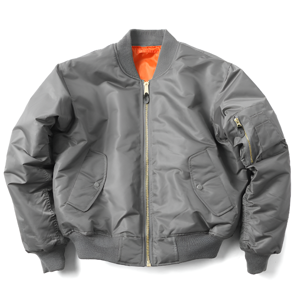Harriet | Women's Zip Up Bomber Jacket with Sleeve Pocket