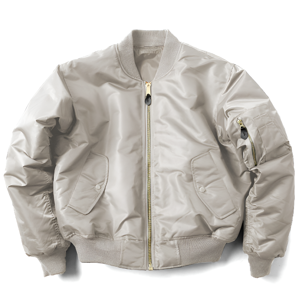 Harriet | Women's Zip Up Bomber Jacket with Sleeve Pocket