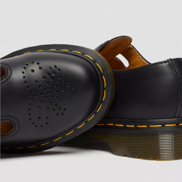 Ilse | Leren Oxford Schoenen Dames Dubbele Gesp Geperforeerd