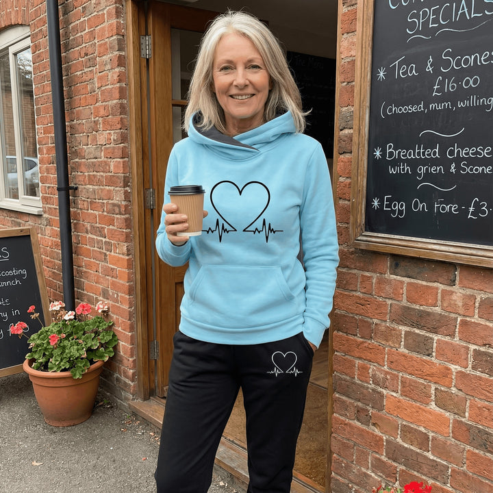 Ilse | Trainingspakken Dames Hoodie met Hartprint
