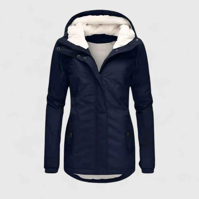 Iris | Waterdichte Jas Dames met Fleece Voering Softshell