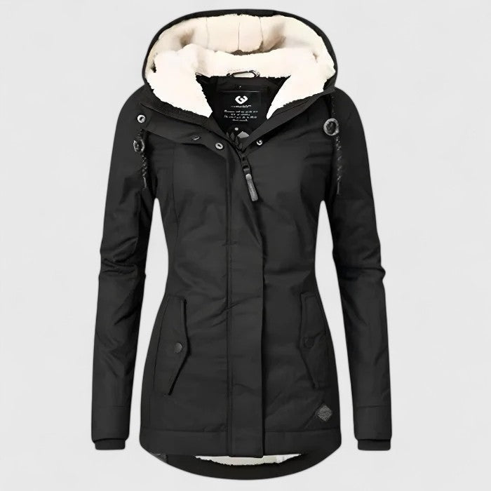 Iris | Waterdichte Jas Dames met Fleece Voering Softshell