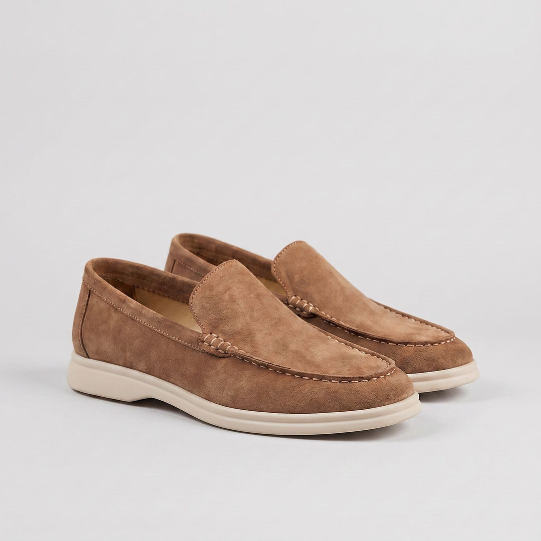 Jeroen | Penny Loafers Heren Suède Instap
