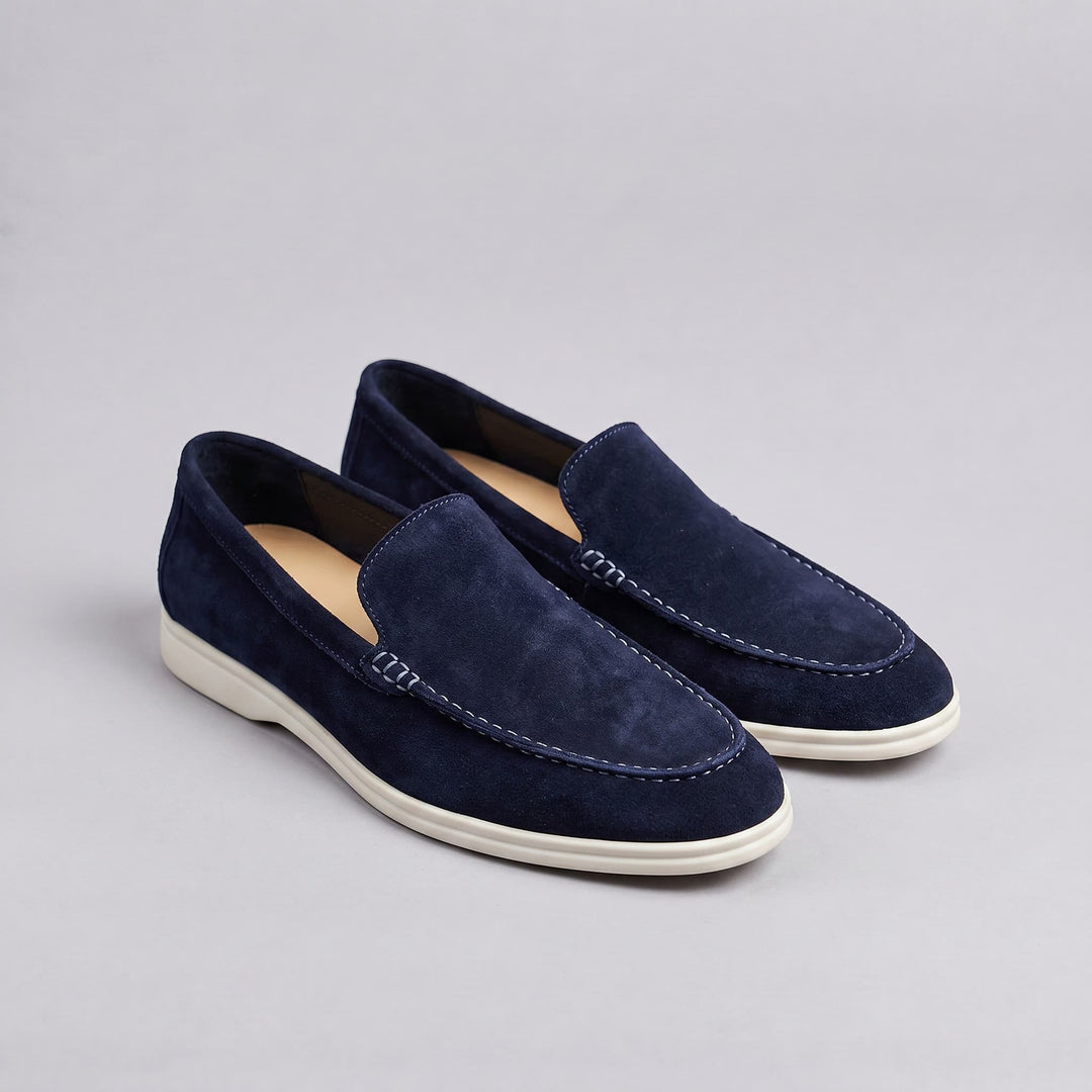 Jeroen | Penny Loafers Heren Suède Instap
