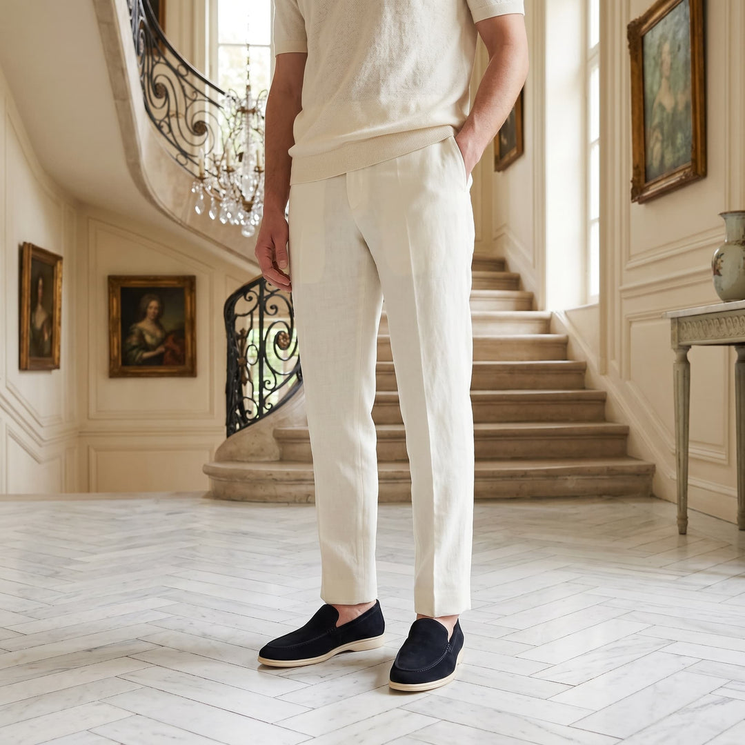 Jeroen | Penny Loafers Heren Suède Instap