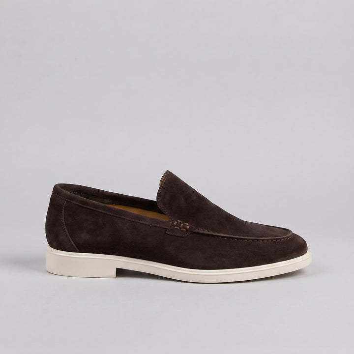 Jeroen | Penny Loafers Heren Suède Instap