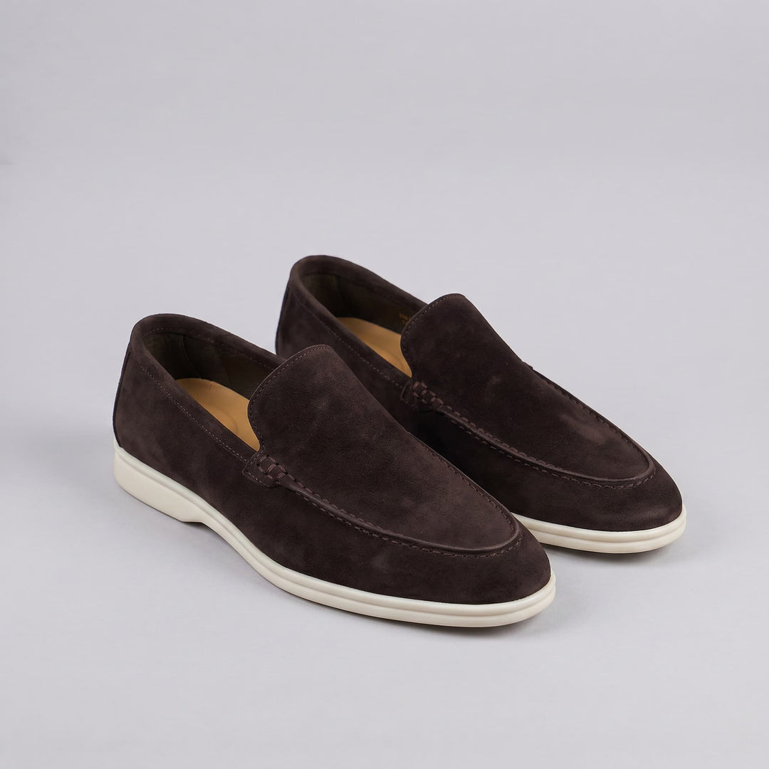 Jeroen | Penny Loafers Heren Suède Instap