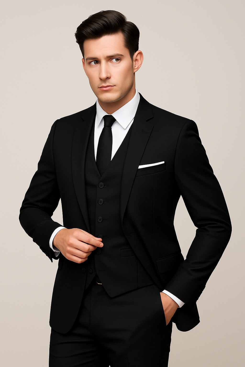 Joost | Driedelig Pak Heren Slim Fit Bruiloft