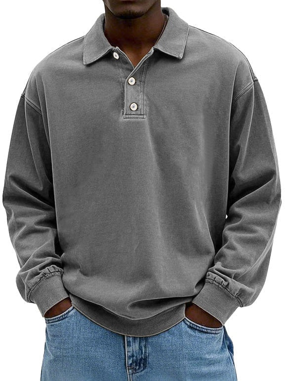 Joost | Rugby Polo Trui Heren Franse Terry Oversized