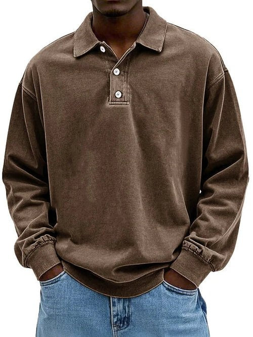 Joost | Rugby Polo Trui Heren Franse Terry Oversized