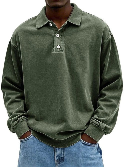 Joost | Rugby Polo Trui Heren Franse Terry Oversized