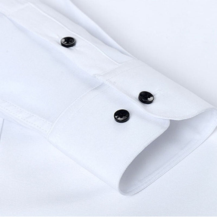Joost | Slim Fit Overhemd Heren Lange Mouw Elastisch