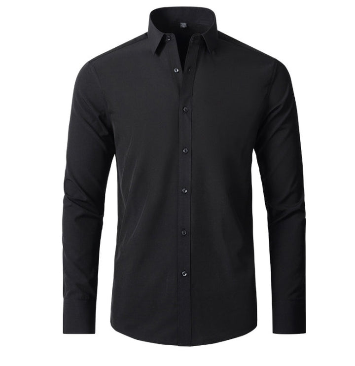 Joost | Slim Fit Overhemd Heren Lange Mouw Elastisch