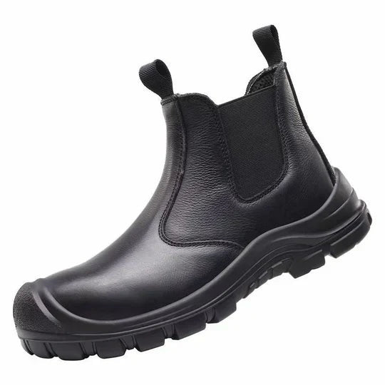 Joost | Veiligheidsschoenen Heren Leer Antislip Instapper